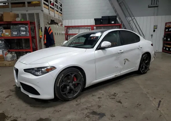 śląskie Alfa Romeo Giulia cena 57900 przebieg: 109897, rok produkcji 2018 z Grybów